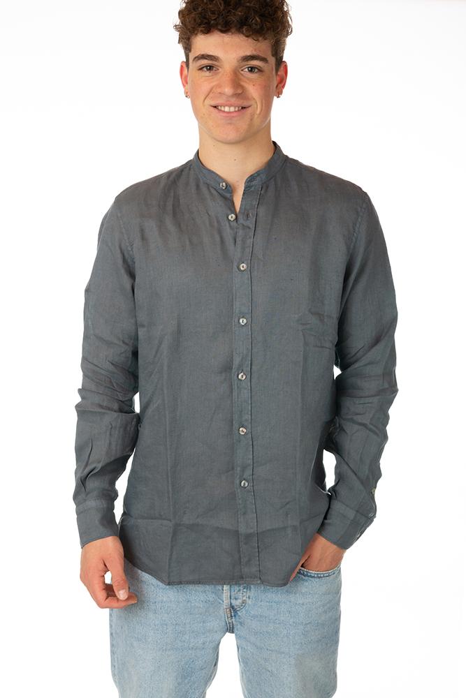 MAGLIA CAMICIA UOMO GRIGIO 2840 GR FXXK